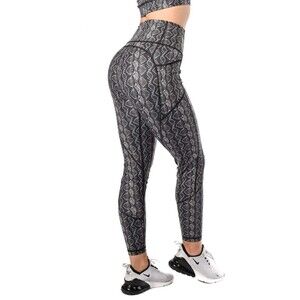 Til You Collapse Effortless Heart Booty Leggings W Pockets snake black boa xxs
